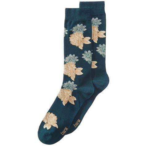 men's floral dress socks.